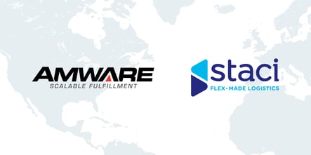 Amware-Staci logos and map